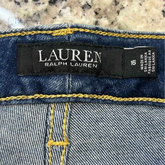 Lauren Ralph Lauren Women’s Indigo Tapered Jeans 16 - Picture 9 of 9